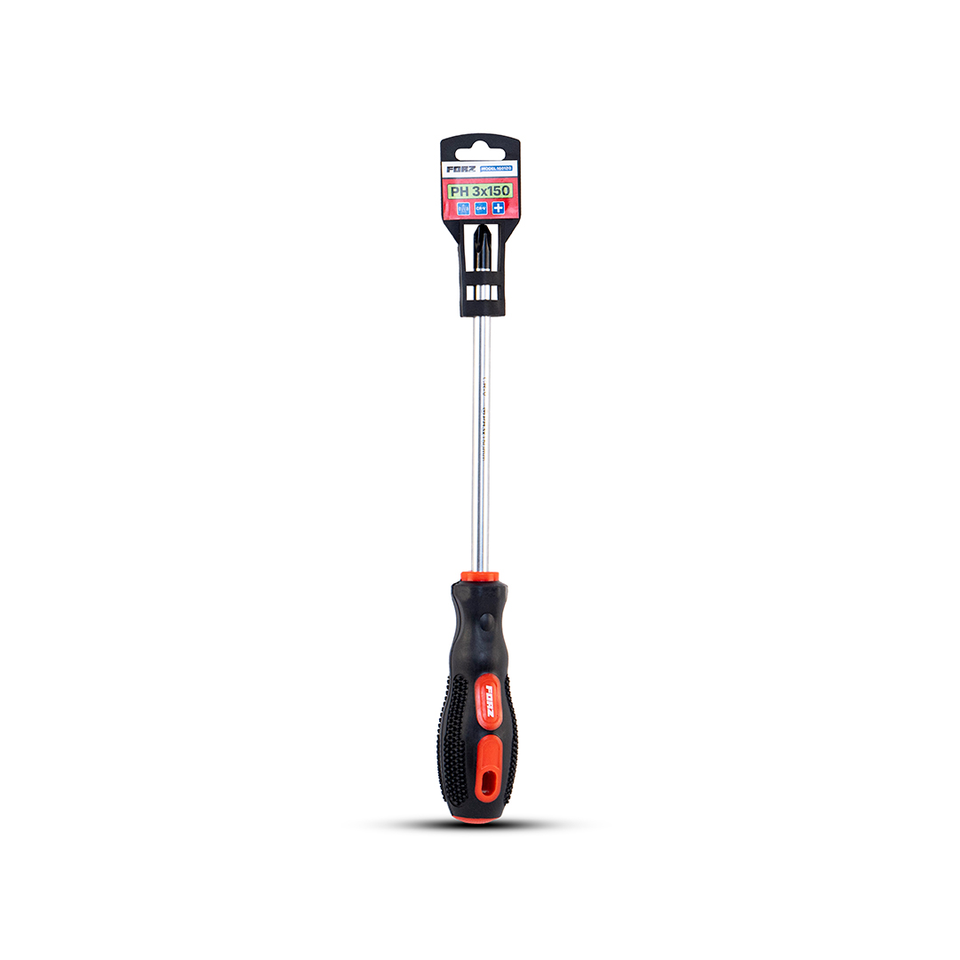 Отвертка FORZ PH3x150 с магнитным наконечником, CrV
