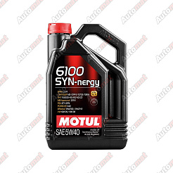 Моторное масло Motul 6100 SYN-NERGY 5W40 Technosynthese, 4л